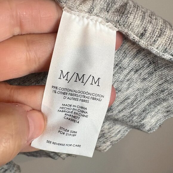 CAbi Women's Marble Cardigan Sweater Gray Style 5286 - Picture 5 of 6